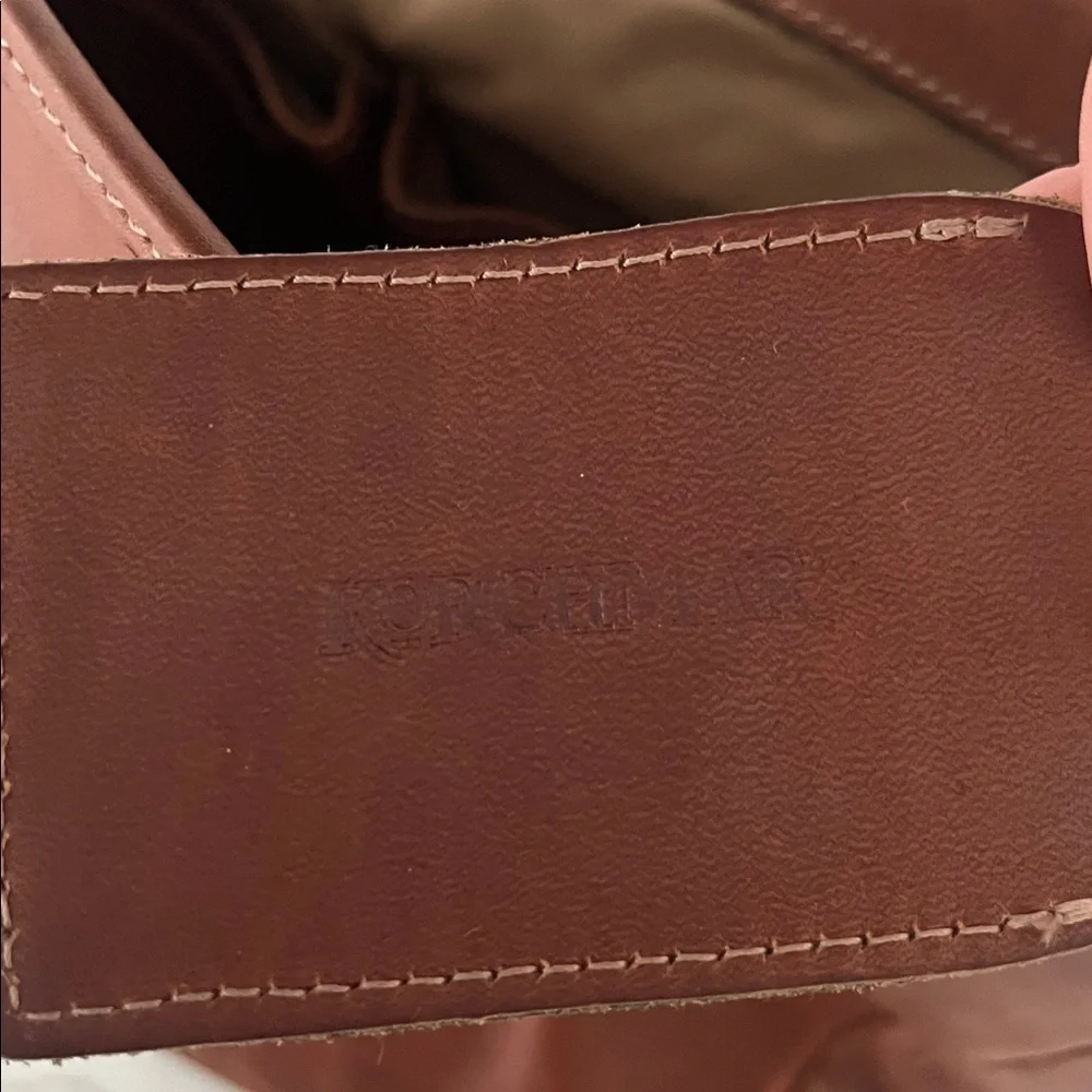 Korchmar Vintage Leather Messenger Bag Briefcase